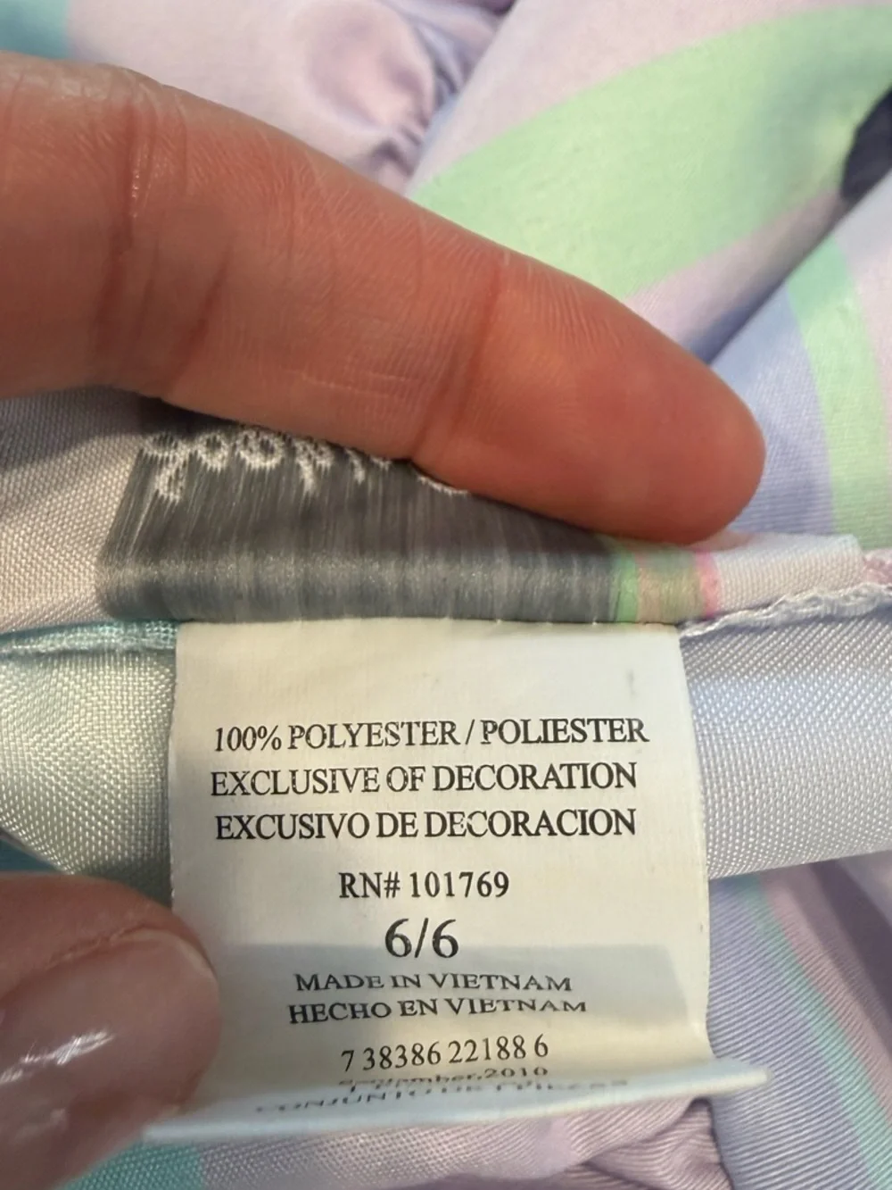 Sophie Rose sleeveless pastel colored stripe girls dress size 6